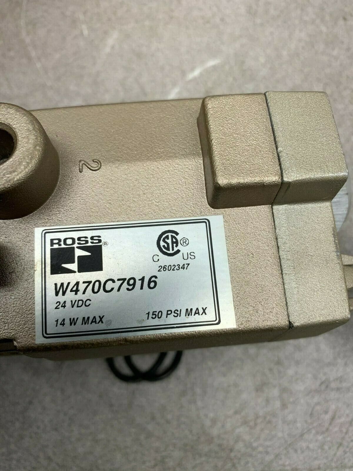 NEW IN BOX ROSS 24 VDC. SOLENOID CONTROL VALVE 2171B4011W