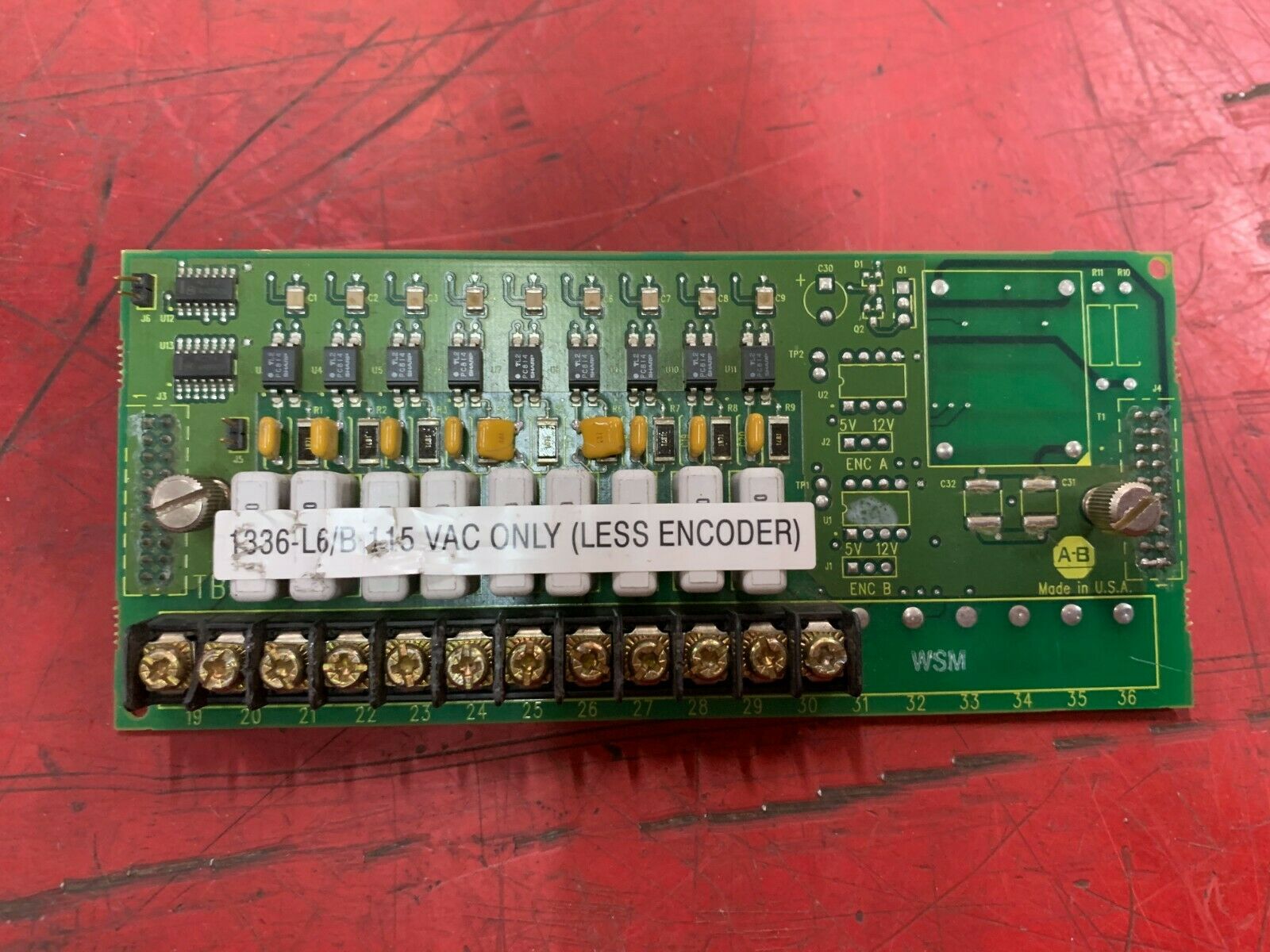 USED ALLEN BRADLEY1336-L6 CIRCUIT BOARD 74103-453-03