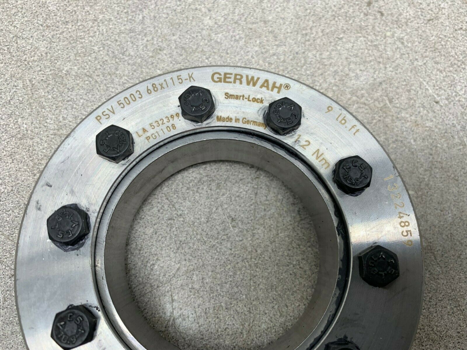 NEW NO BOX GERWAH 13224859 SMART-LOCK SHRINK DISC PSV 5003 68X115-K