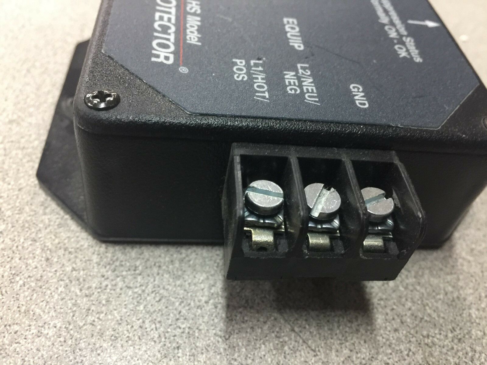 USED INNOVATIVE TECHNOLOGY TRANSIANT SURGE SUPPRESSOR HS-120A-10A