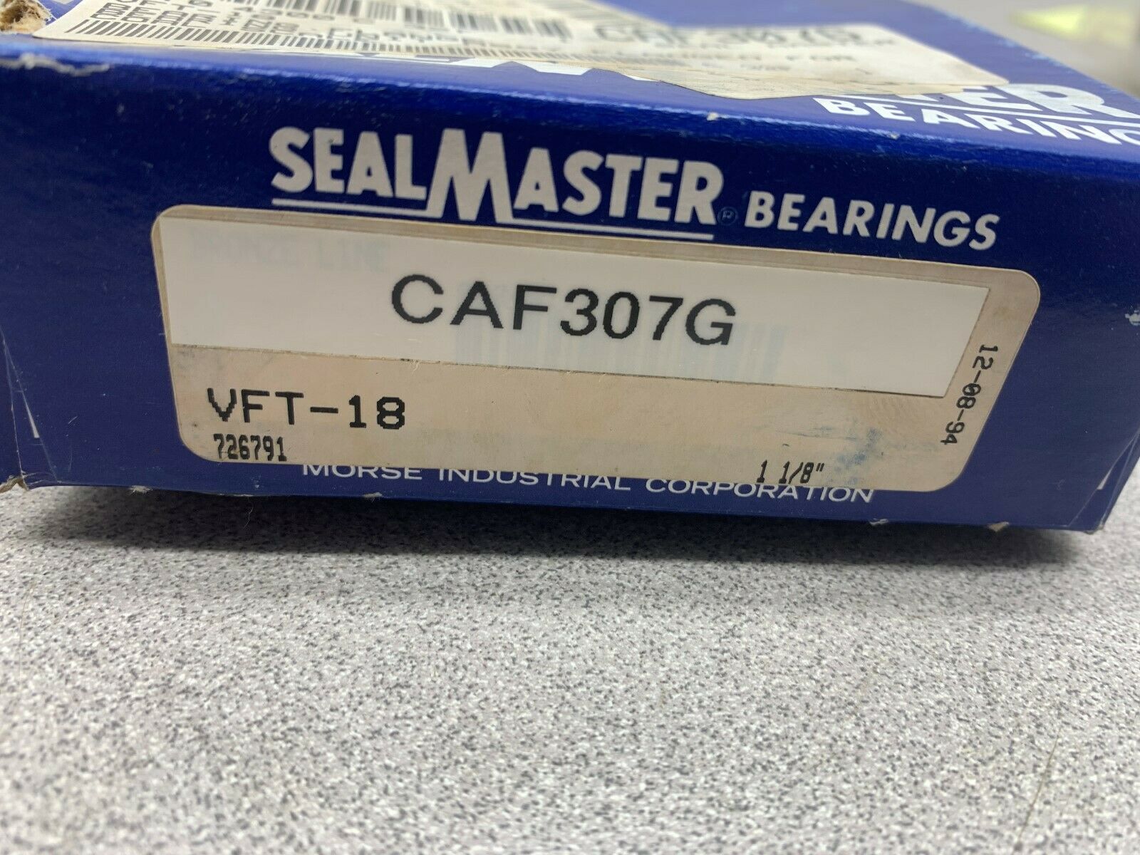 NEW IN BOX SEAL MASTER BEARINGS VFT-18