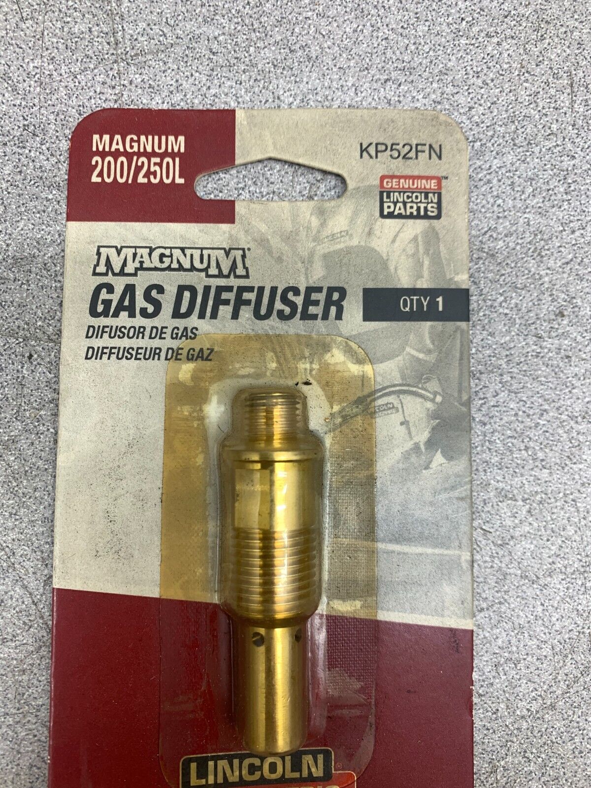 NEW IN PACKAGE LINCOLN ELECTRIC MAGNUM GAS DIFFUSER KP52FN