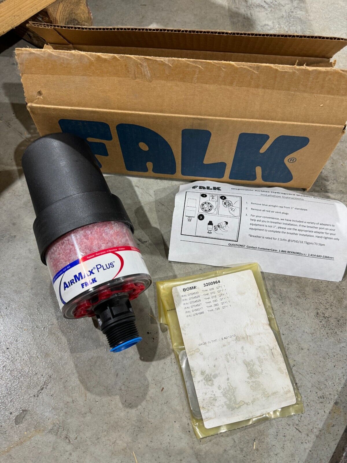 NEW FALK V-CLASS ENCLOSED GEAR DRIVE REDUCER 14.34 RATIO M117VPC2