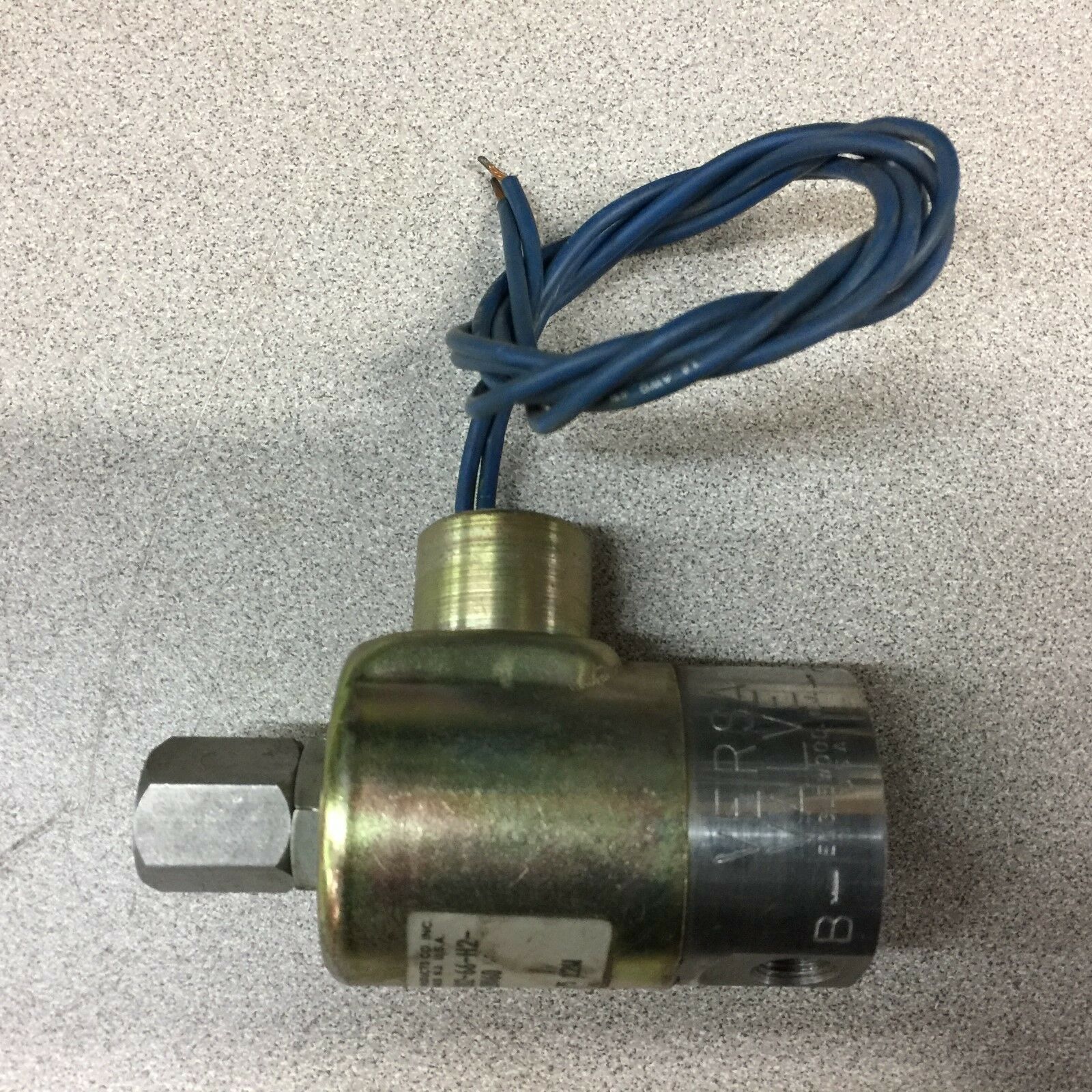 NEW NO BOX VERSA 120VAC 0-75PSI SOLENOID VALVE ESM-3202-66-H2-3TC-120V60