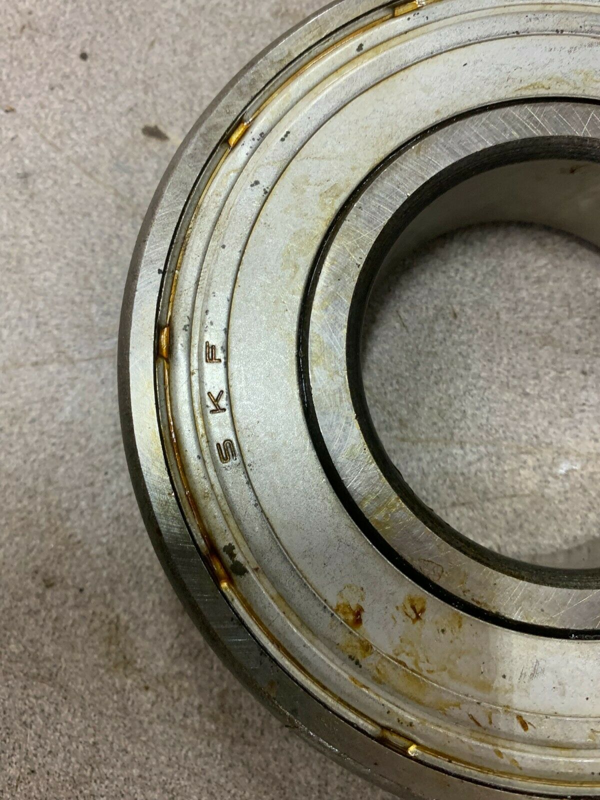 NEW NO BOX SKF DEEP GROOVE BALL BEARING 6312Z