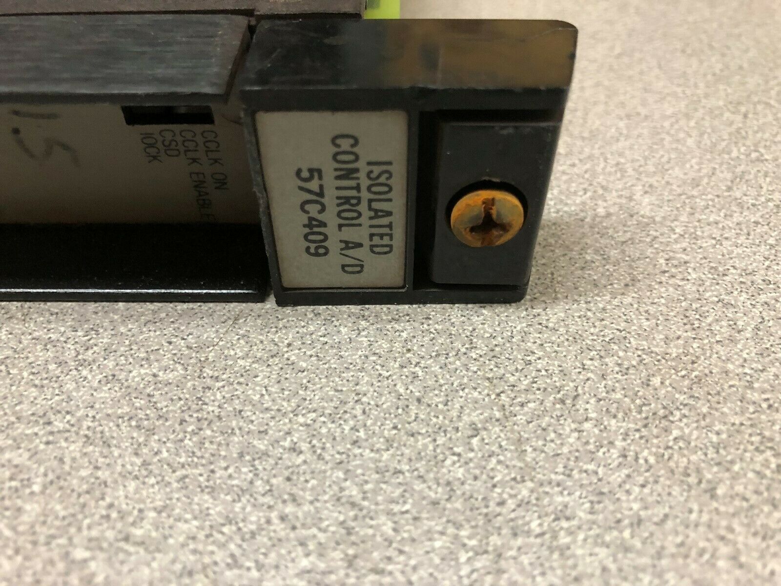 USED RELIANCE ELECTRIC 2 CHANNEL ANALOG INPUT MODULE 57409-D