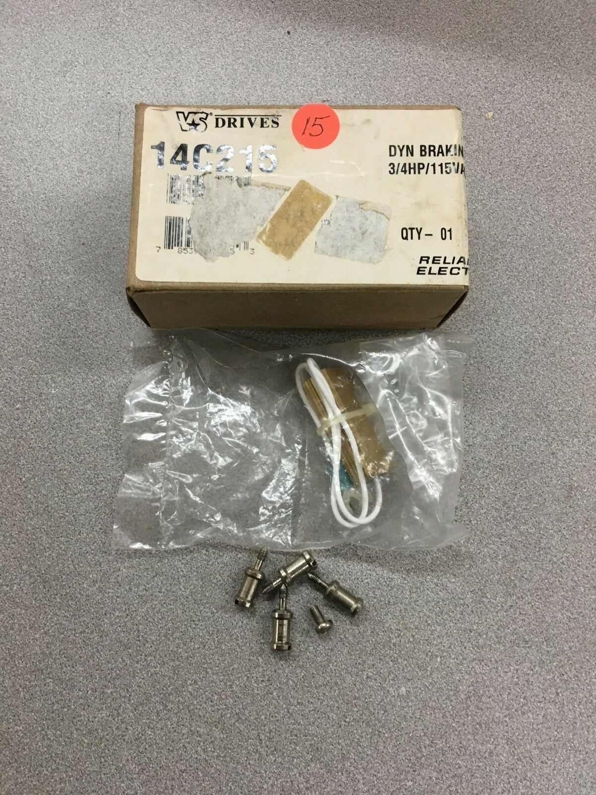 NEW IN BOX RELIANCE ELECTRIC DYNAMIC BRAKING KIT 14C215
