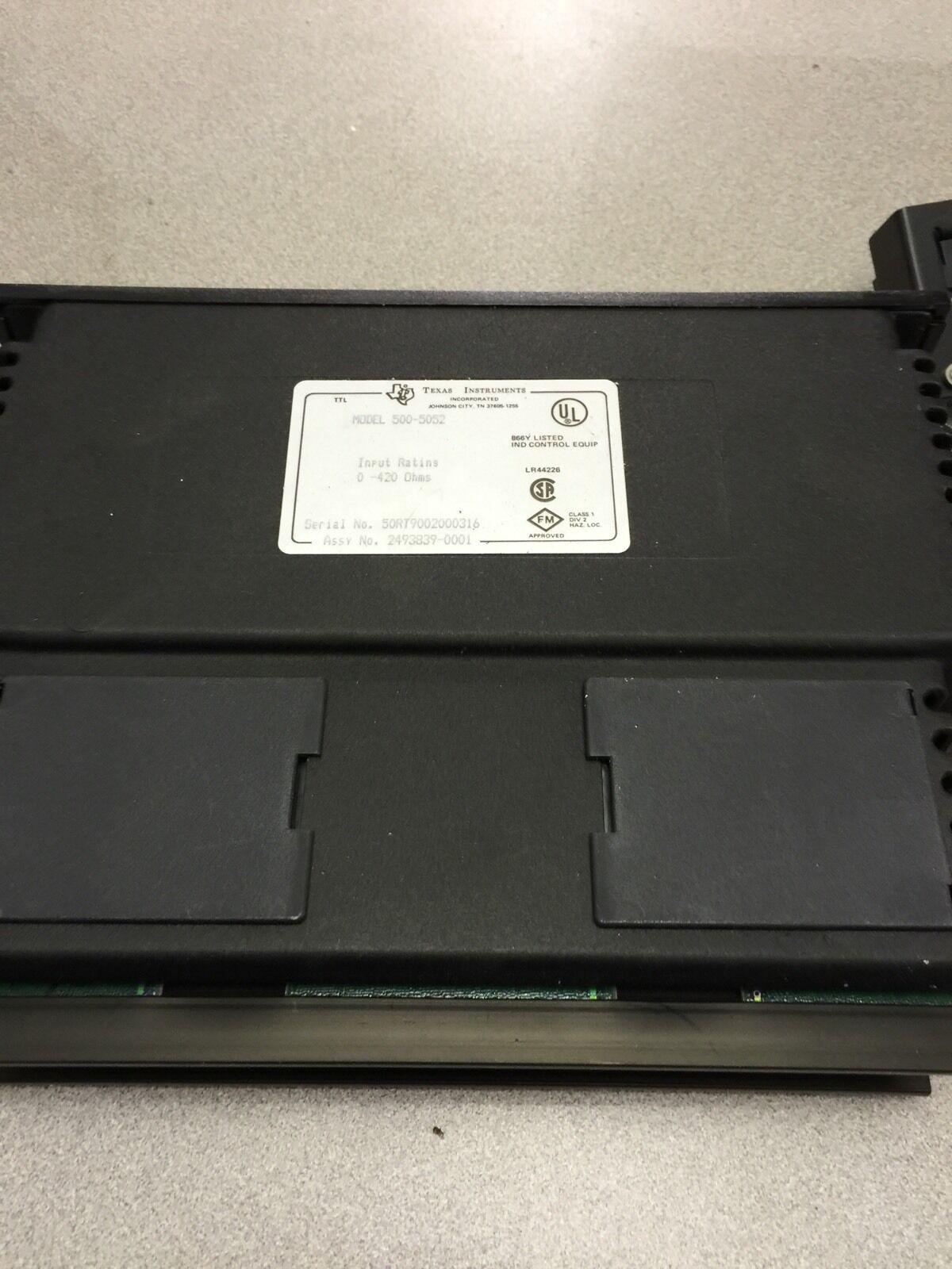 NEW IN BOX SIEMENS TEXAS INSTRUMENTS RESISTANCE TEMPERATURE DETECTOR 500-5052