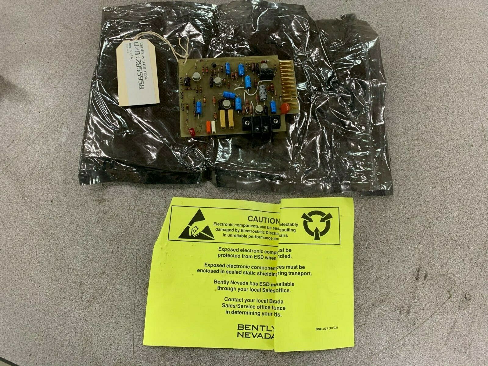 NEW NO BOX BENTLY-NEVADA 9388-01B CIRCUIT BOARD V178-500-20