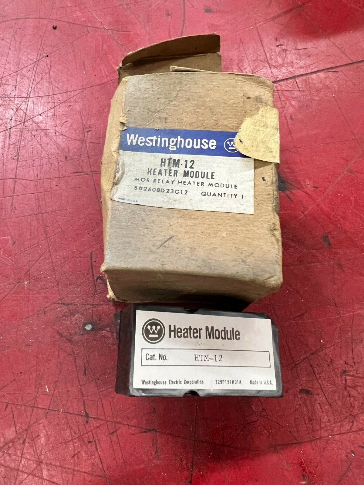 NEW IN BOX WESTINGHOUSE RELAY HEATER MODULE HTM-12
