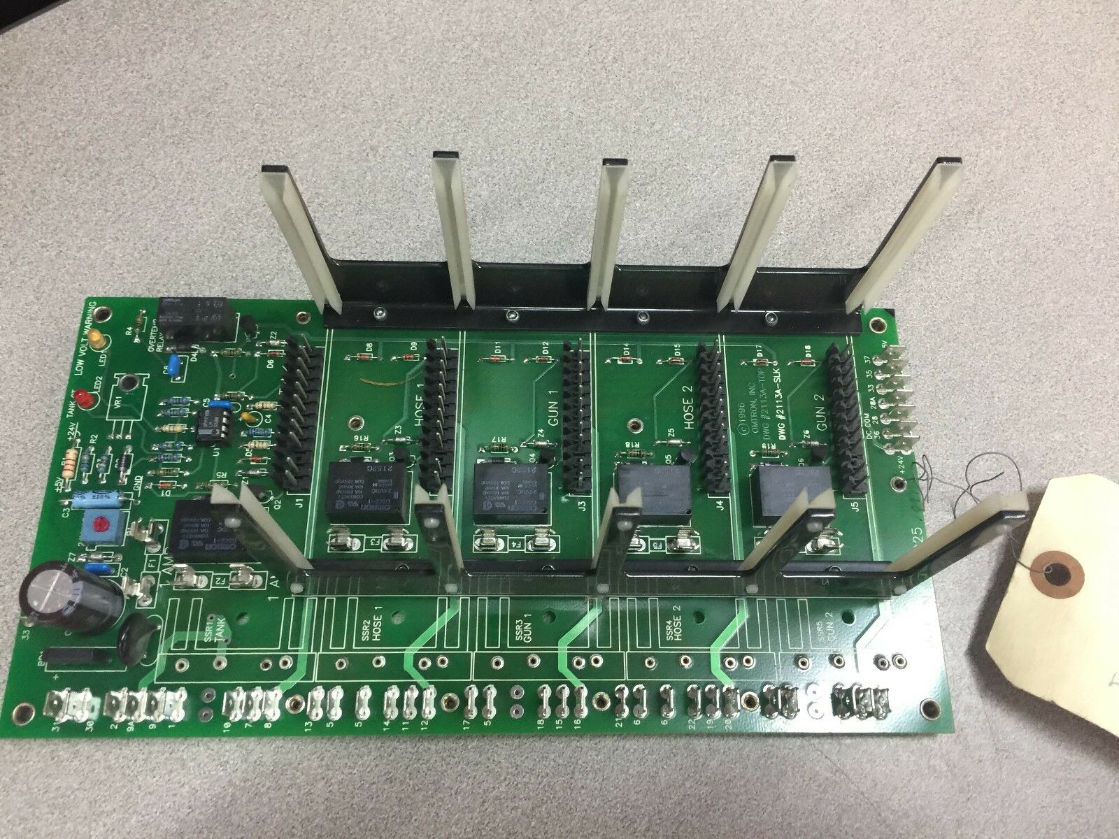 NEW NO BOX OMTRON CIRCUIT BOARD RACK 241-025