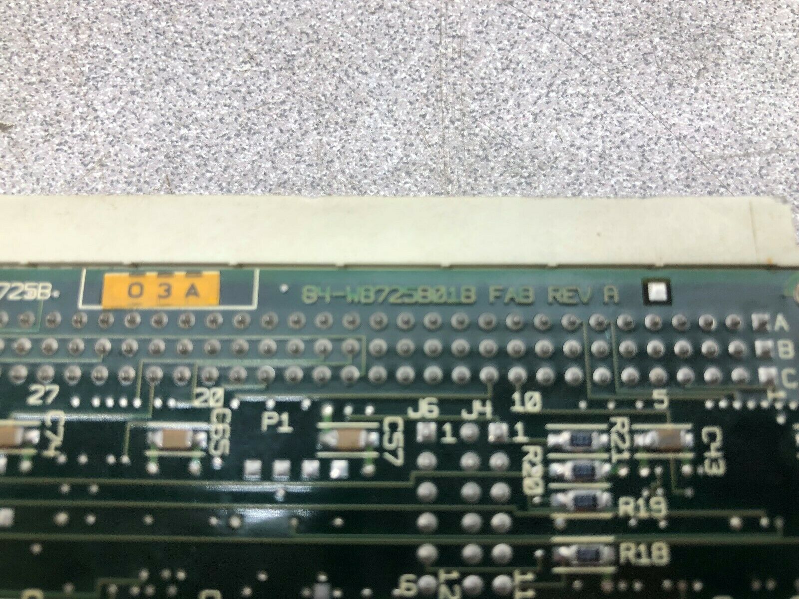 USED MOTOROLA CIRCUIT BOARD MODULE 84-W87258018