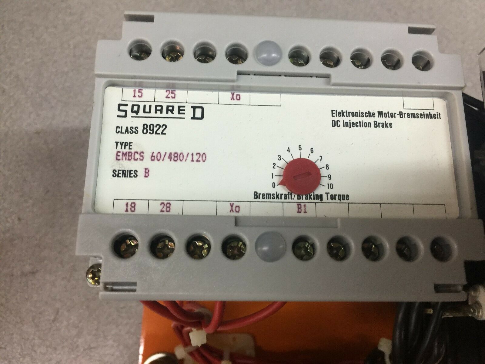 NEW NO BOX SQUARE D MOTOR BRAKE ASSY 8922 EMBCS