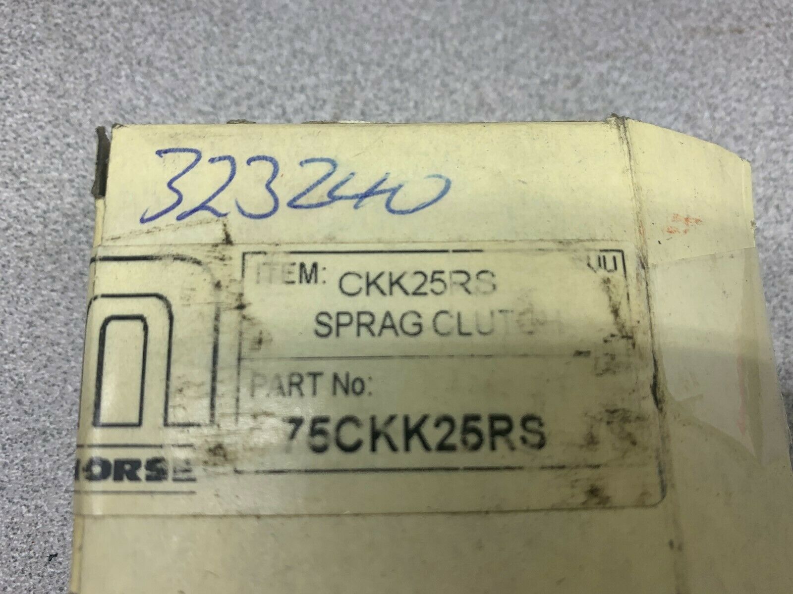 NEW IN BOX CROSS-MORSE BEARING 75CKK25RS