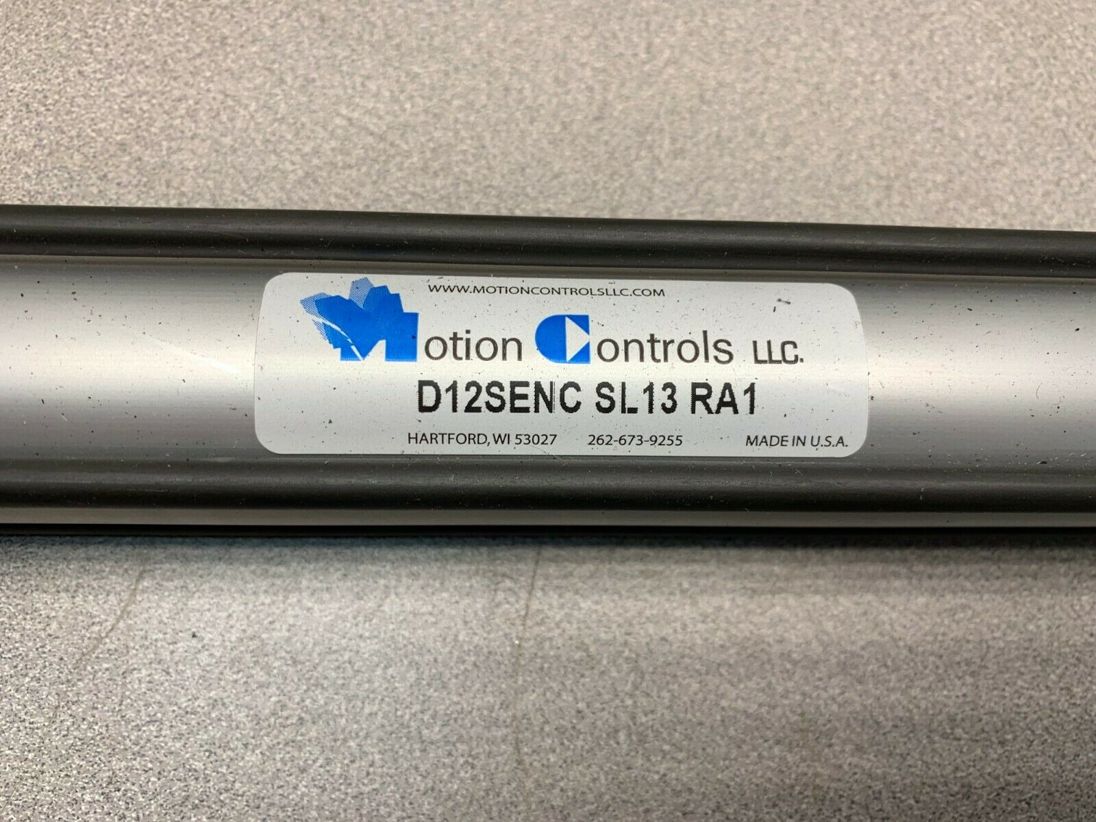 NEW NO BOX MOTION CONTROLS CYLINDER D12SENC SL13 RA1