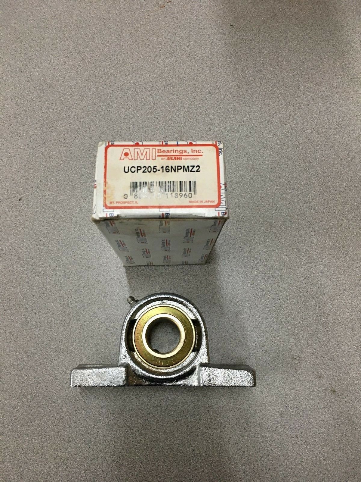 NEW IN BOX AMI BEARING UCP205-16NPMZ2