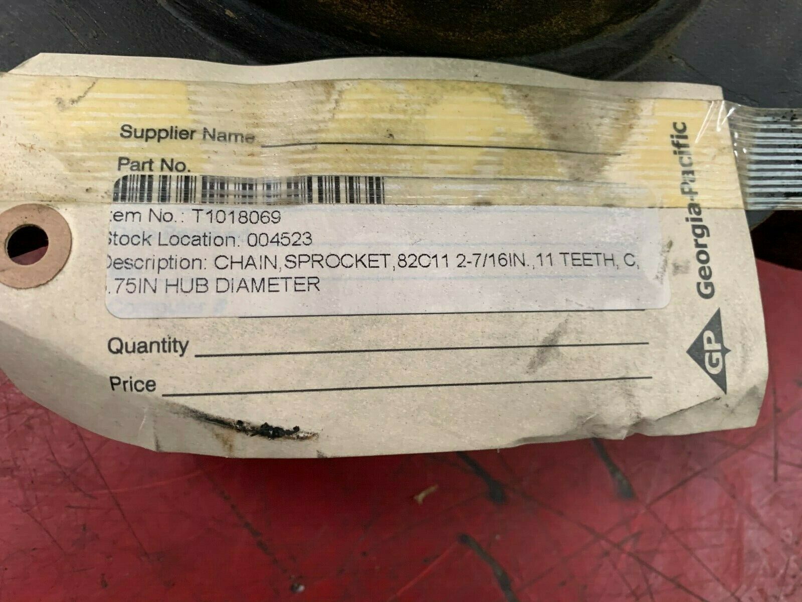 NEW NO BOX MARTIN 2-7/16" CHAIN SPROCKET 11 TEETH 82C11