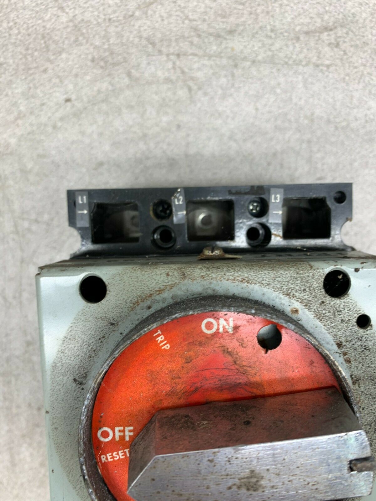 USED GENERAL ELECTRIC TEFR1 20 AMP 3 POLE MOTOR CIRCUIT PROTECTOR TED134020