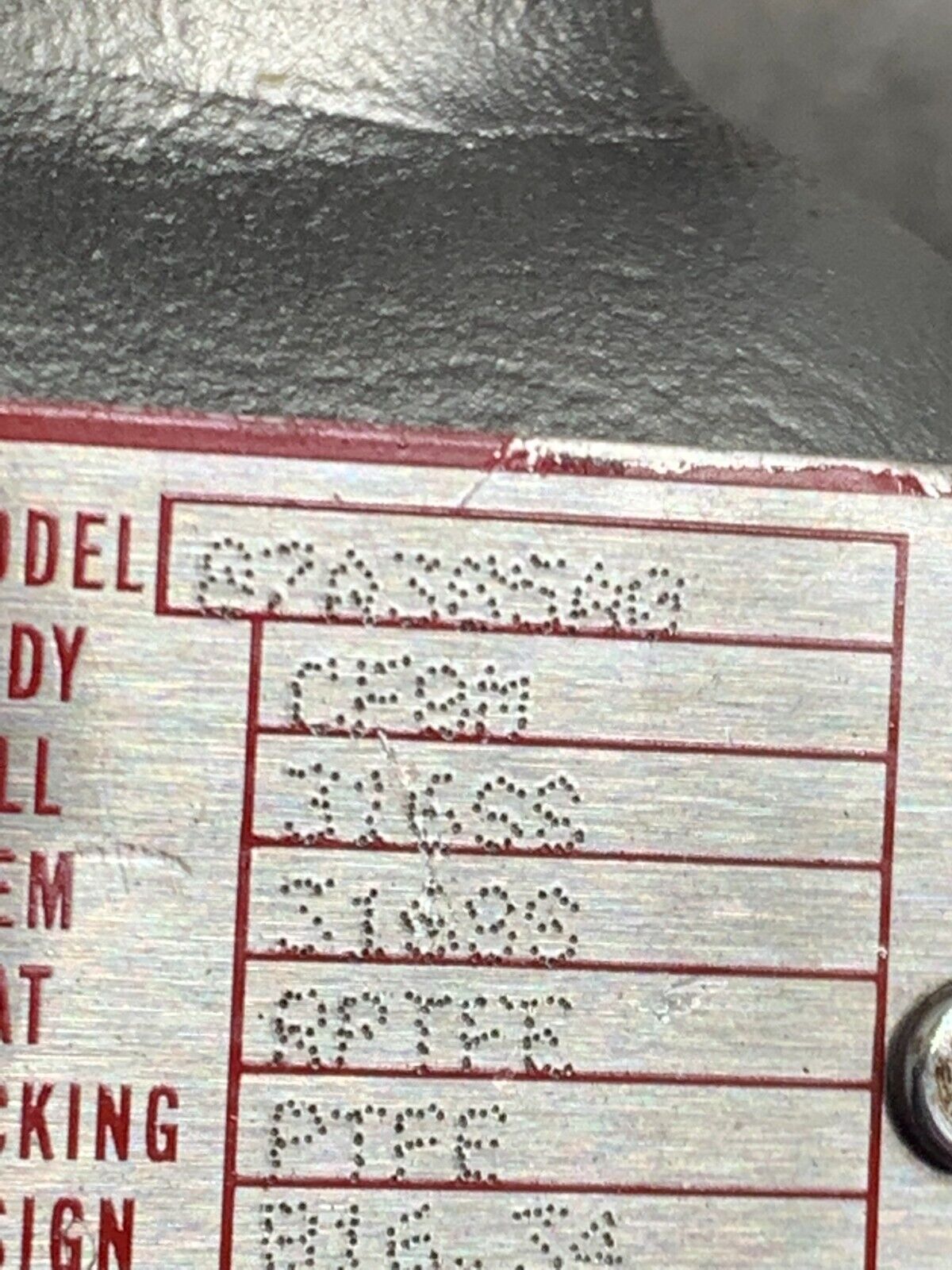 NEW NO BOX APOLLO 1" CF8M STAINLESS BALL VALVE 87Q365A0