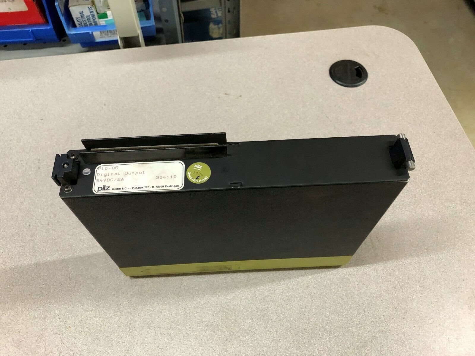 USED PILZ 24 VDC 2A DIGITAL OUTPUT MODULE P10-DO