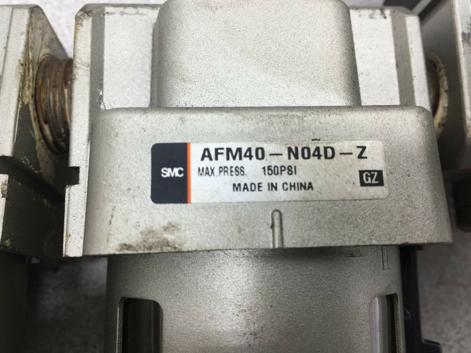 USED SMC PNEUMATIC FILTER LUBRICATOR REGULATOR ASSY NAF4000-N04D / AFM40-N04D-Z