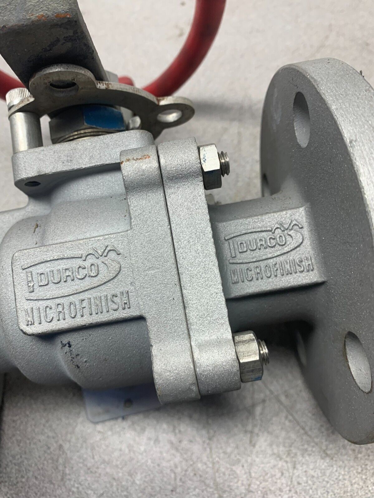 NEW DURCO MICROFINISH FLOWSERVE 1" STAINLESS BALL VALVE 1.5BR21FRVTX666D