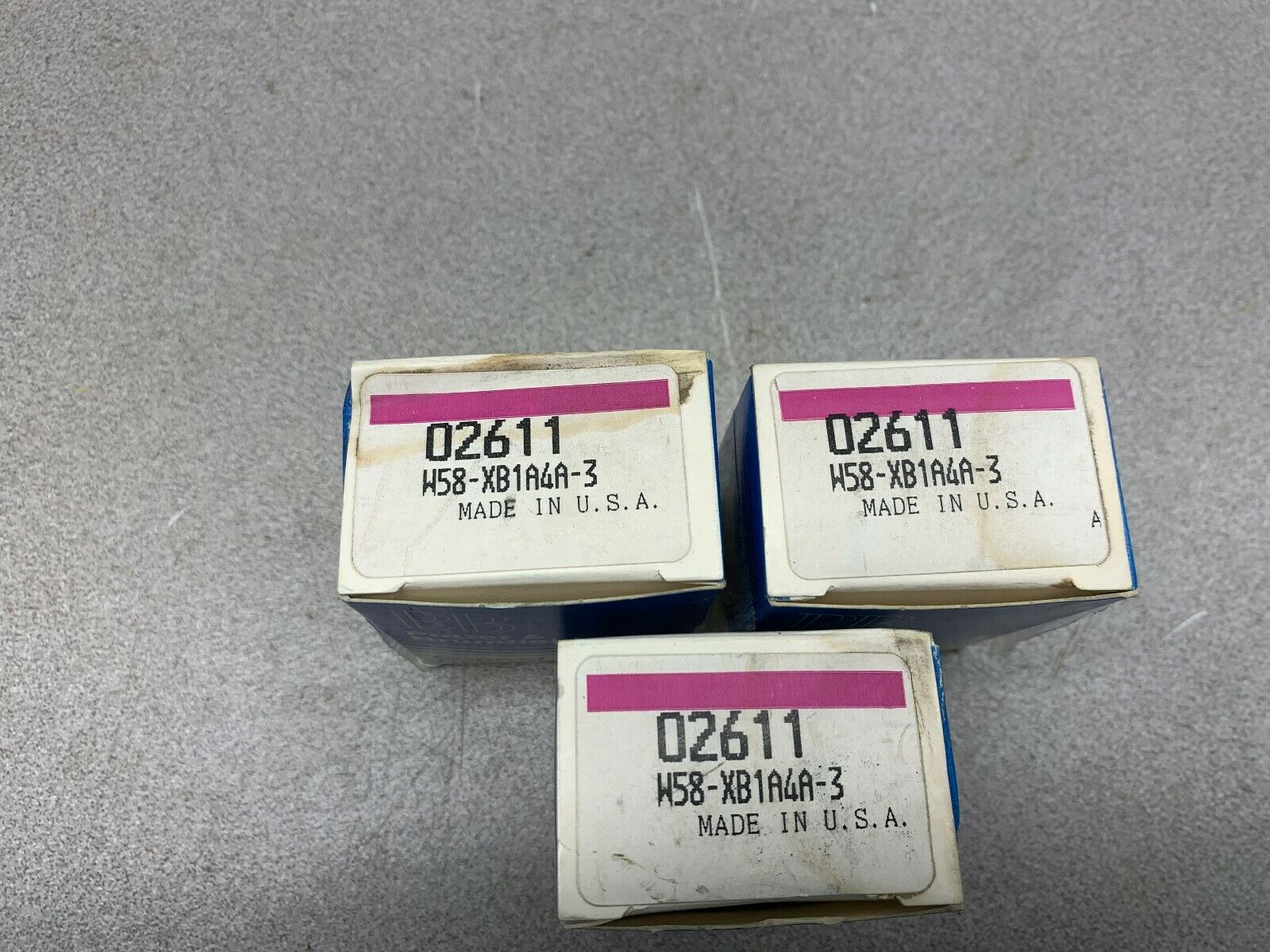 LOT OF 3 NEW IN BOX POTTER AND BRUMFIELD BREAKER W58-XB1A4A-3