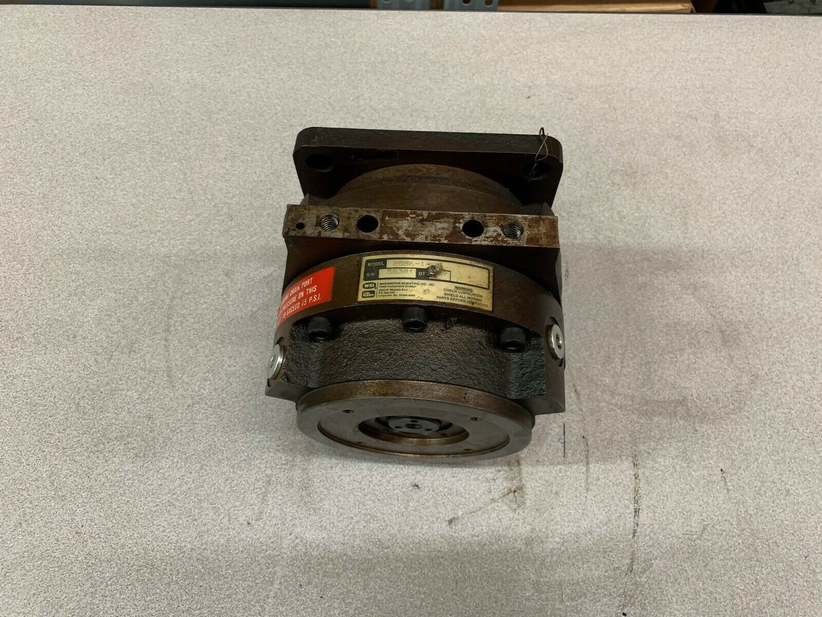 NEW NO BOX WASHINGTON SCIENTIFIC IND. HYDRAULIC 25SK-14