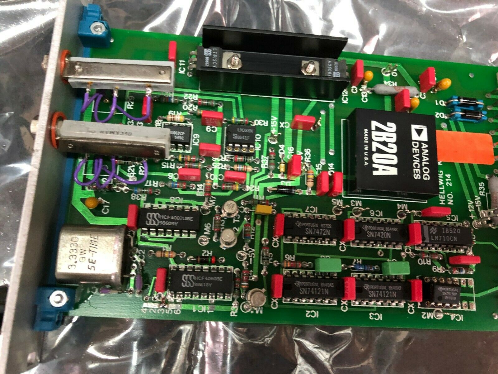 NEW NO BOX ANALOG DEVICES CIRCUIT BOARD DCTM-12 STROKE 305MM 2/90R