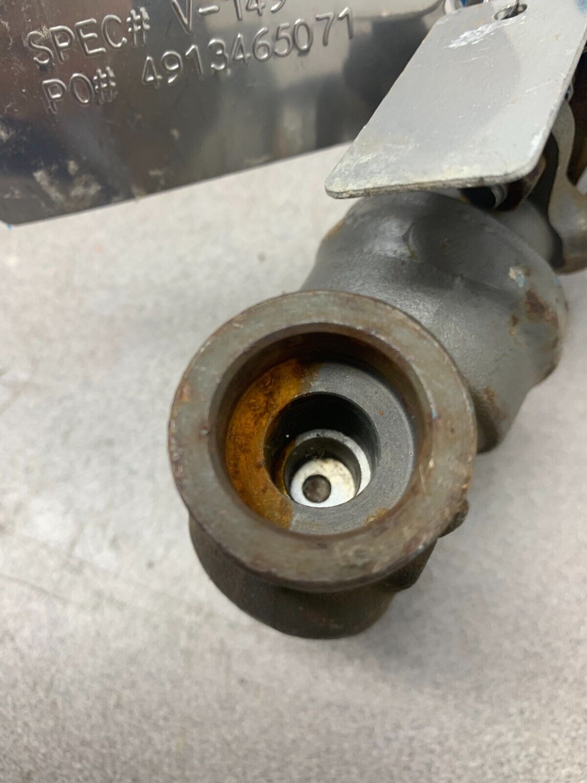 NEW SMITH 1/2" GATE VALVE BODY A105 STEM 13CR FIG. 0870 0000W