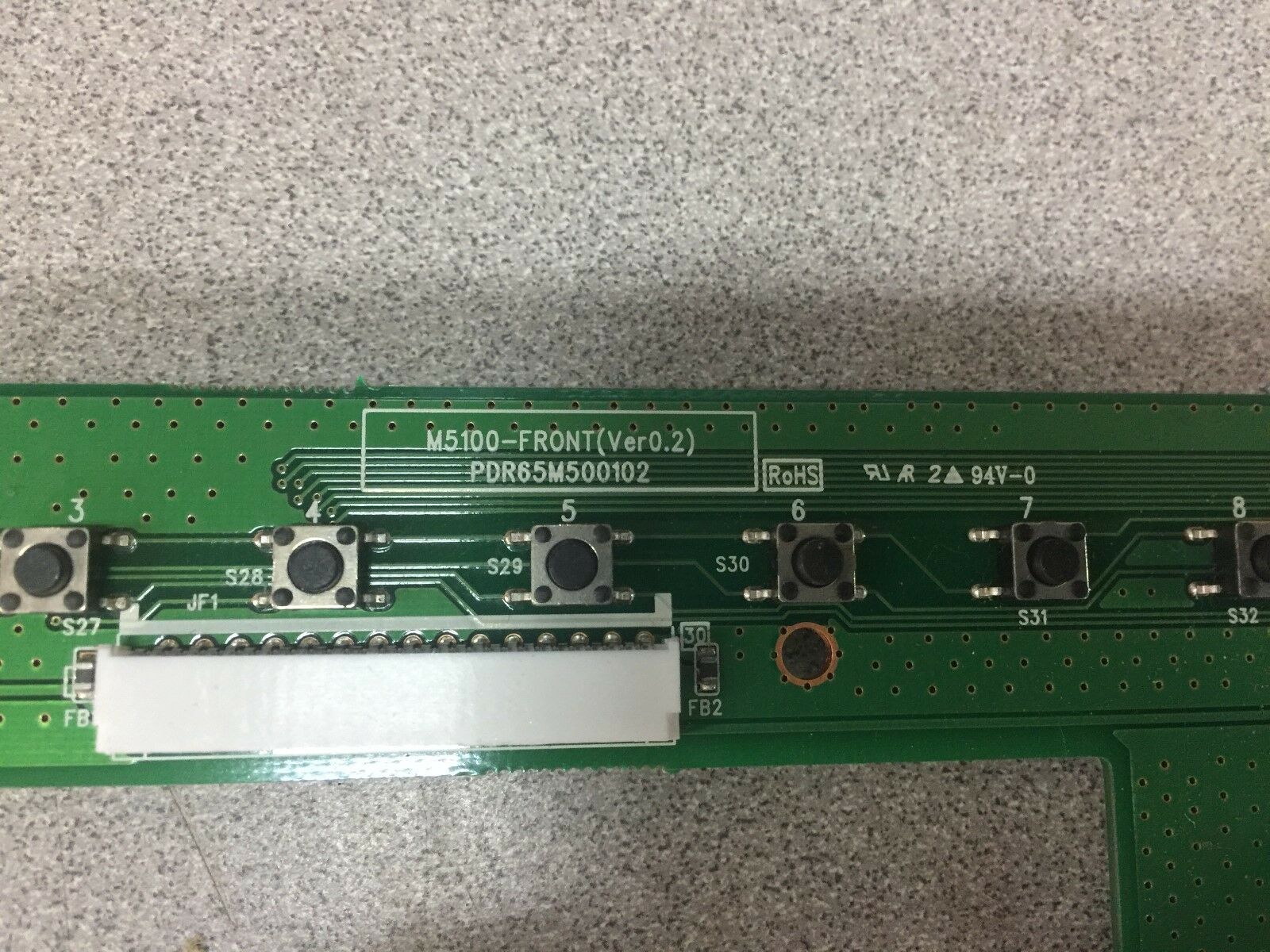 NEW NO BOX ROHS CIRCUIT BOARD M5100-FRONT