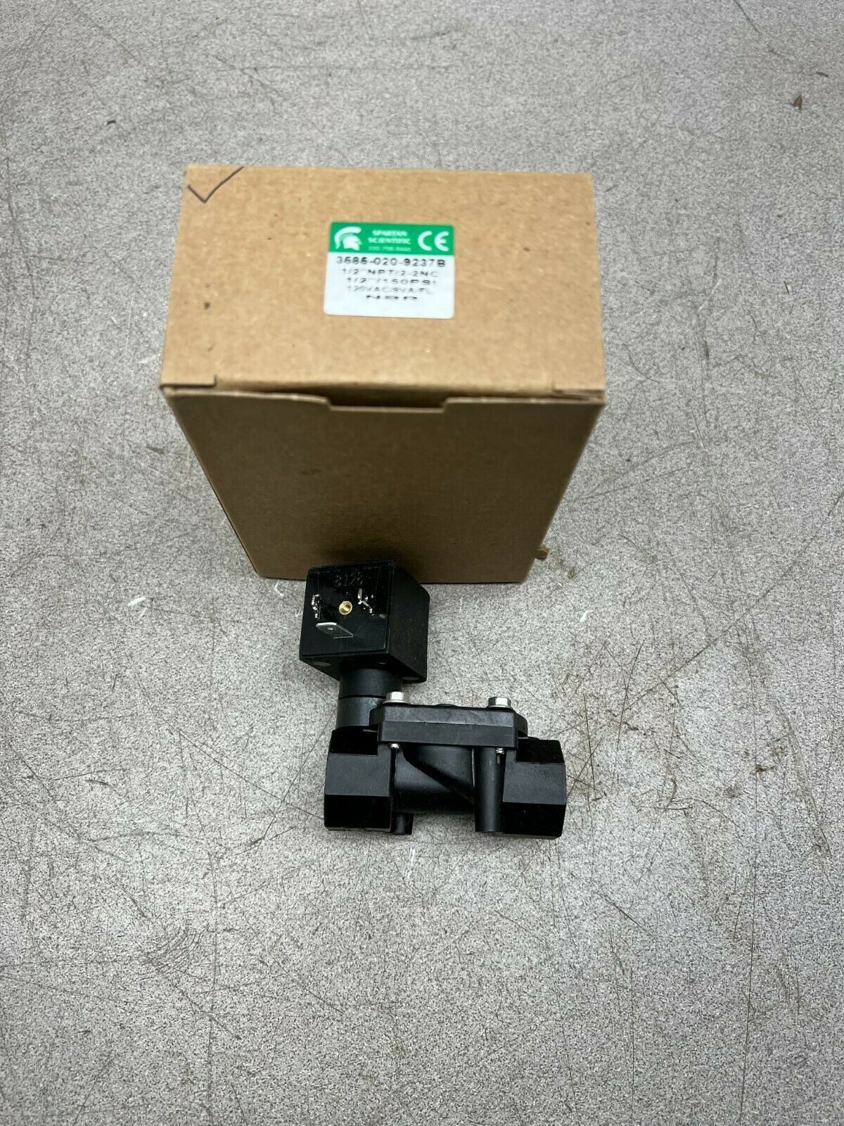 NEW IN BOX SPARTAN VALVE NITRILE 3585-020-9237B