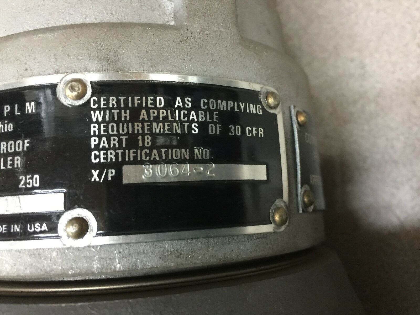 NEW NO BOX ADALET-PLM 1KV 250AMP EXPLOSION PROOF CABLE COUPLER PML301A