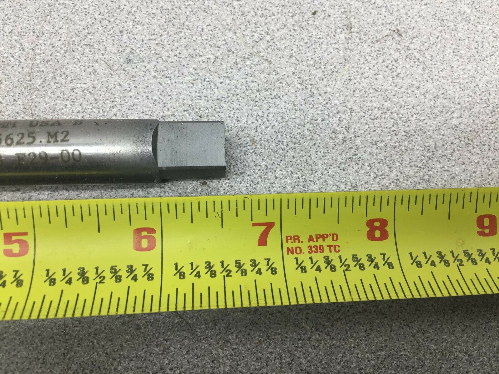 NEW NO BOX L&I 9/16 .5625 M2 14.287 MM HAND REAMER 503 F29-00