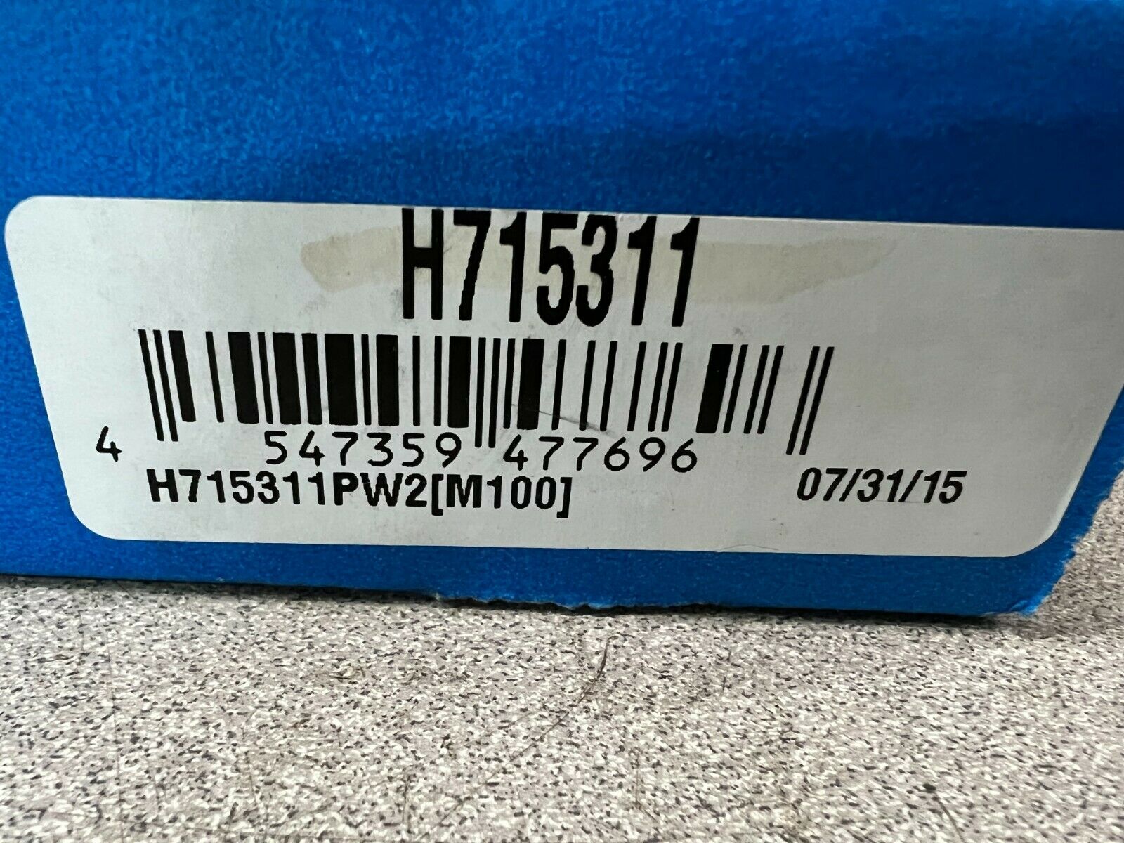 NEW IN BOX NTN/BOWER H715311PW2 BEARING RACE H715311