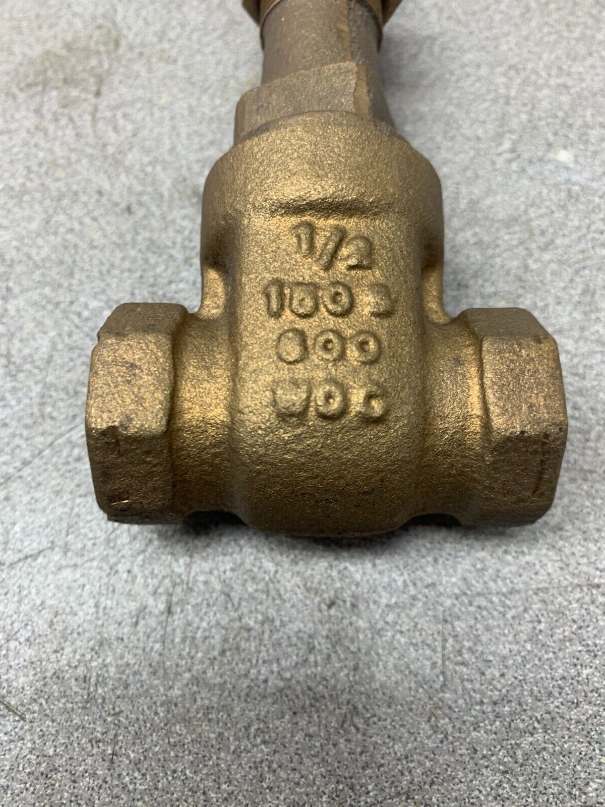 NEW LUNKENHEIMER 1/2" 600 WOG GATE VALVE FIG. 2150