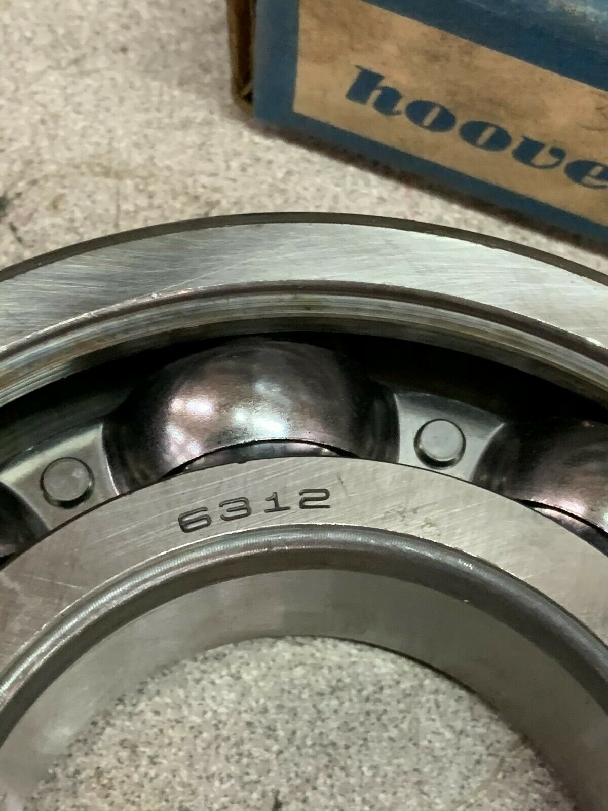 NEW IN BOX NSK HOOVER ROLLER BEARING 6312 C3E1PE9