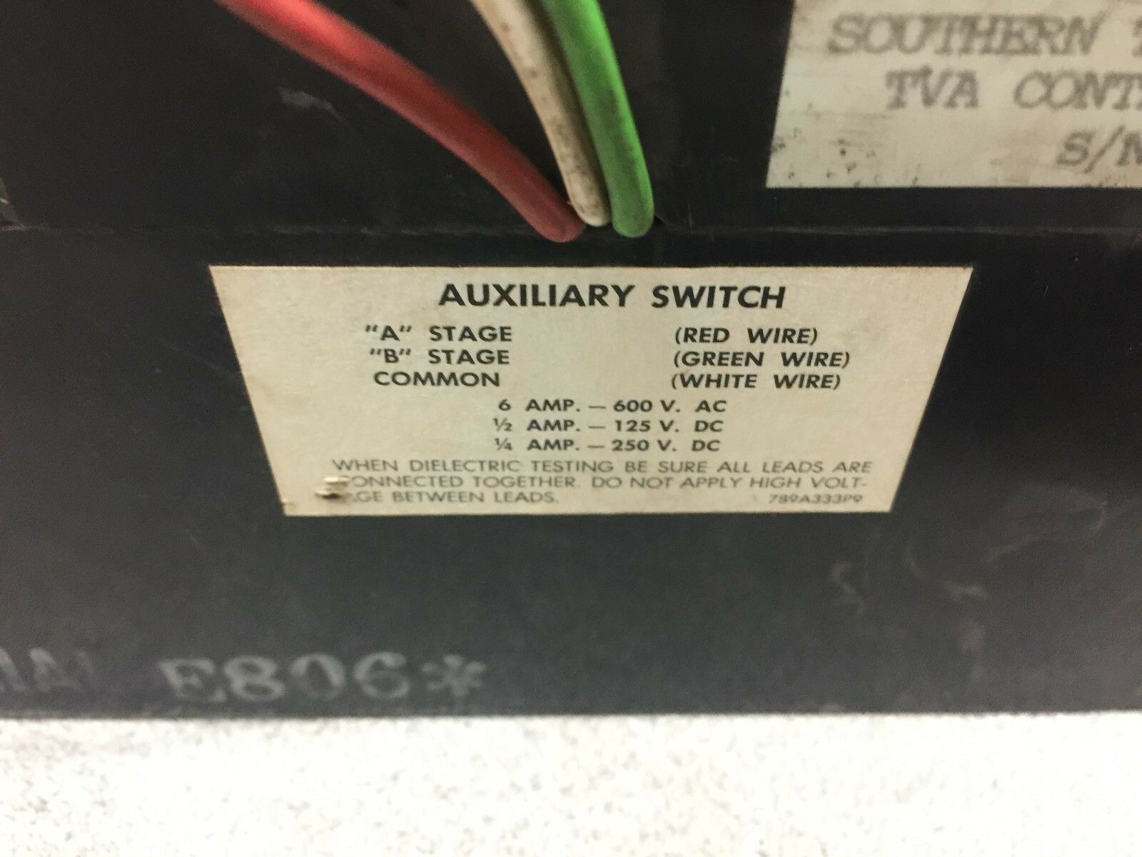 USED GE 125AMP 600VAC 250VDC 2POLE 600-1250TRIP CIRCUIT BREAKER TFK226F00