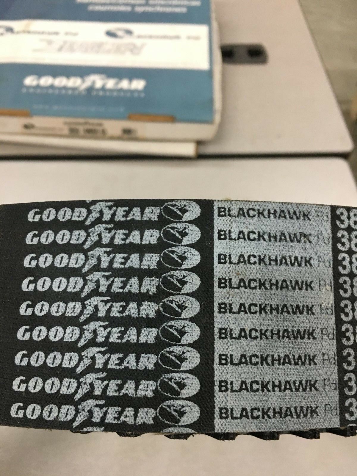 NEW IN BOX GOODYEAR BLACKHAWK PD SYNCHRONOUS BELT 3850 14MBH 65