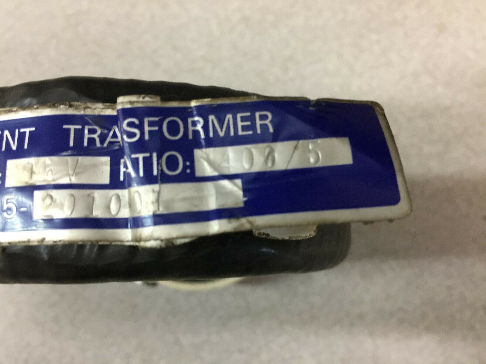 NEW NO BOX LINE POWER 1KV 400/5 CURRENT TRANSFORMER 95-2010-01