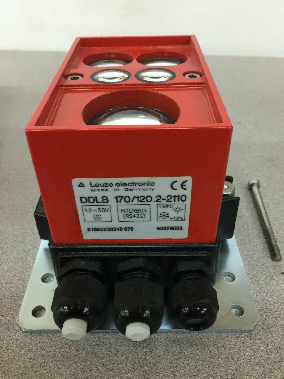 NEW LEUZE ELECTRONIC 50028603 DATA TRANSMISSION SYSTEM DDLS 170/120.2-2110