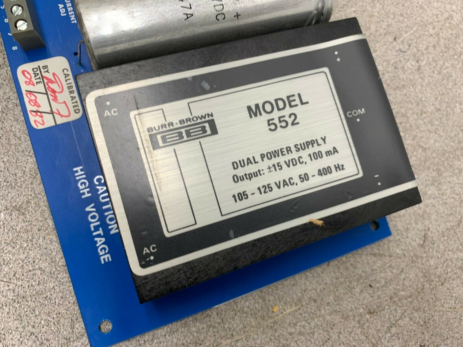 NEW NO BOX WESTERN RESEARCH PC BOARD POWER SUPPLY 100-468M1