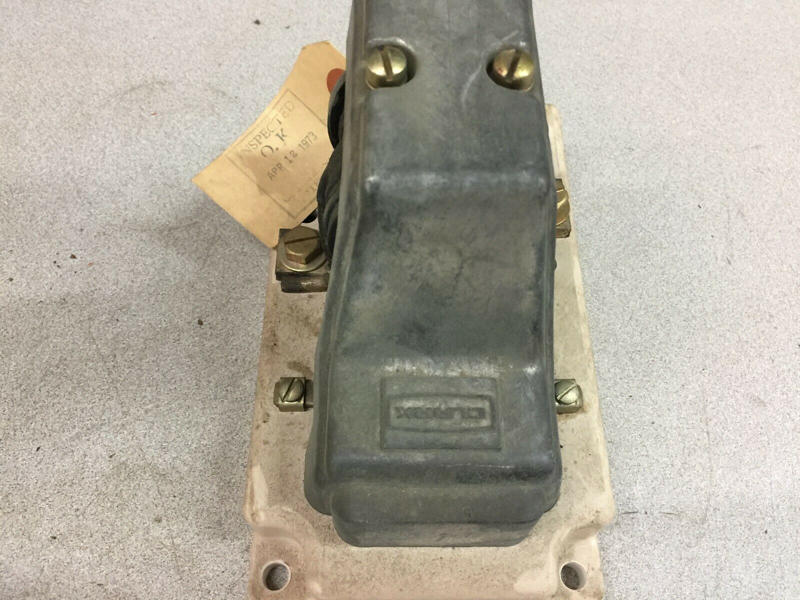 NEW CLARK DC 68 CONTUNUOUS COIL AMPS INSTANTANEOUS OVERLOAD RELAY 28UI3-68