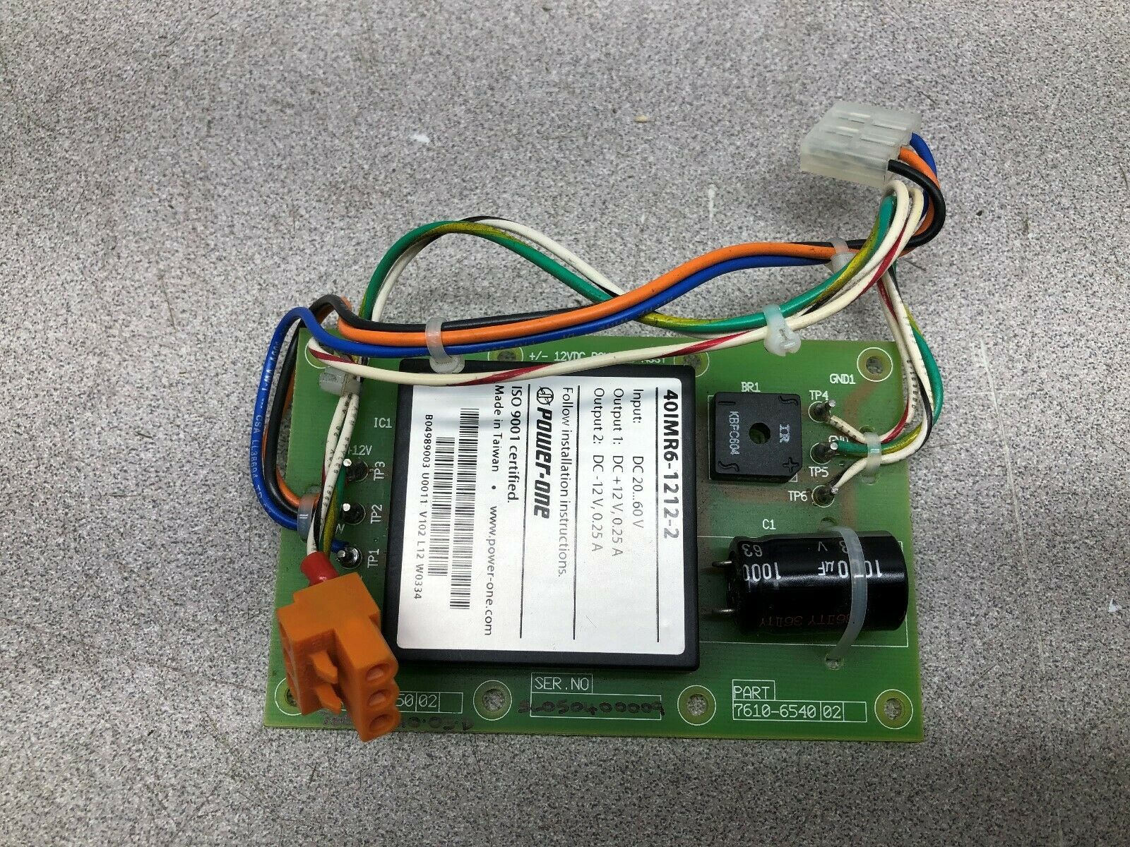 NEW NO BOX PRESSTECH CIRCUIT BOARD 7610-6540-02