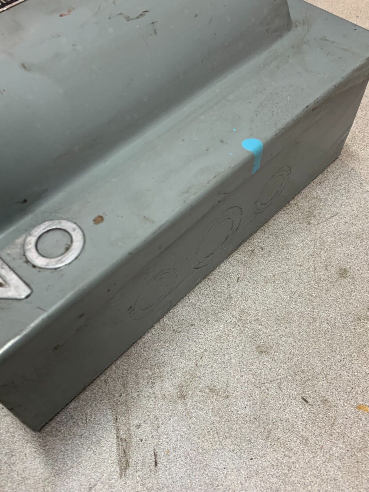 NEW NO BOX GENERAL ELECTRIC 2 POLE 60AMP 600V. DISCONNECT SWITCH TC36262