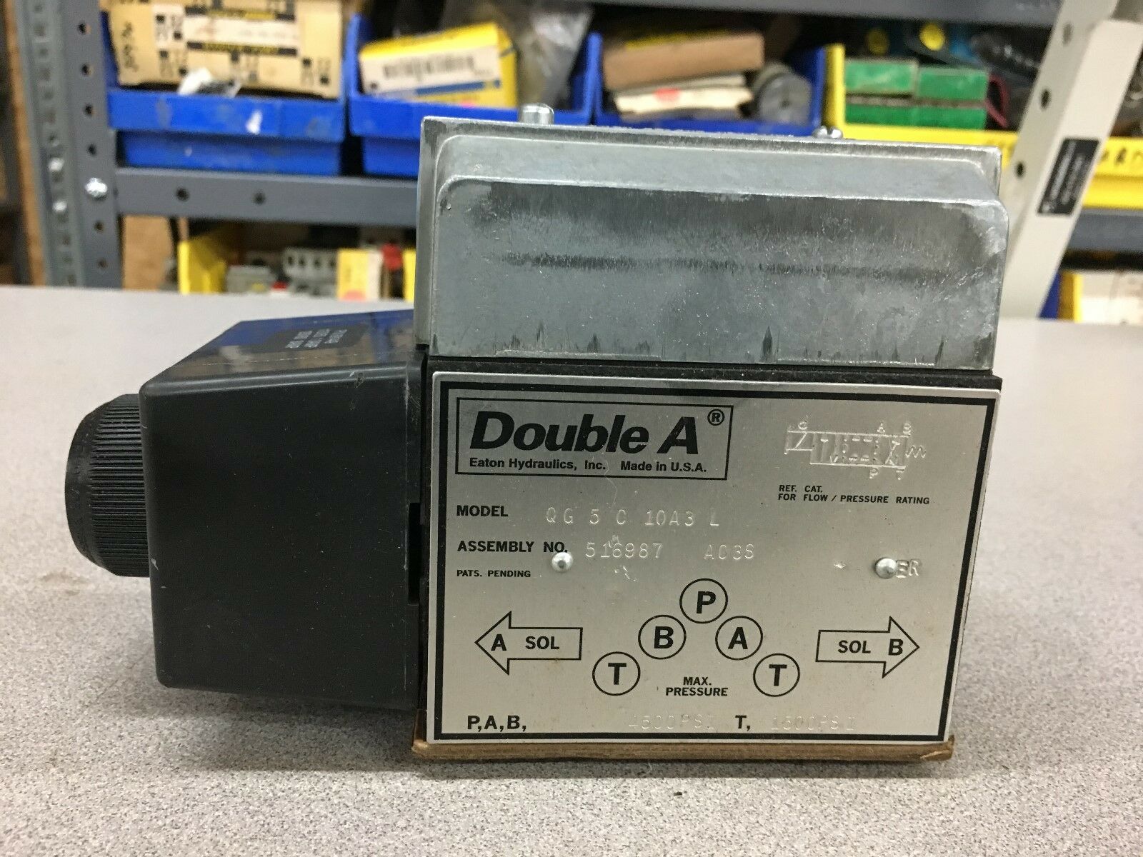 NEW NO BOX DOUBLE A VALVE QG5C10A3L