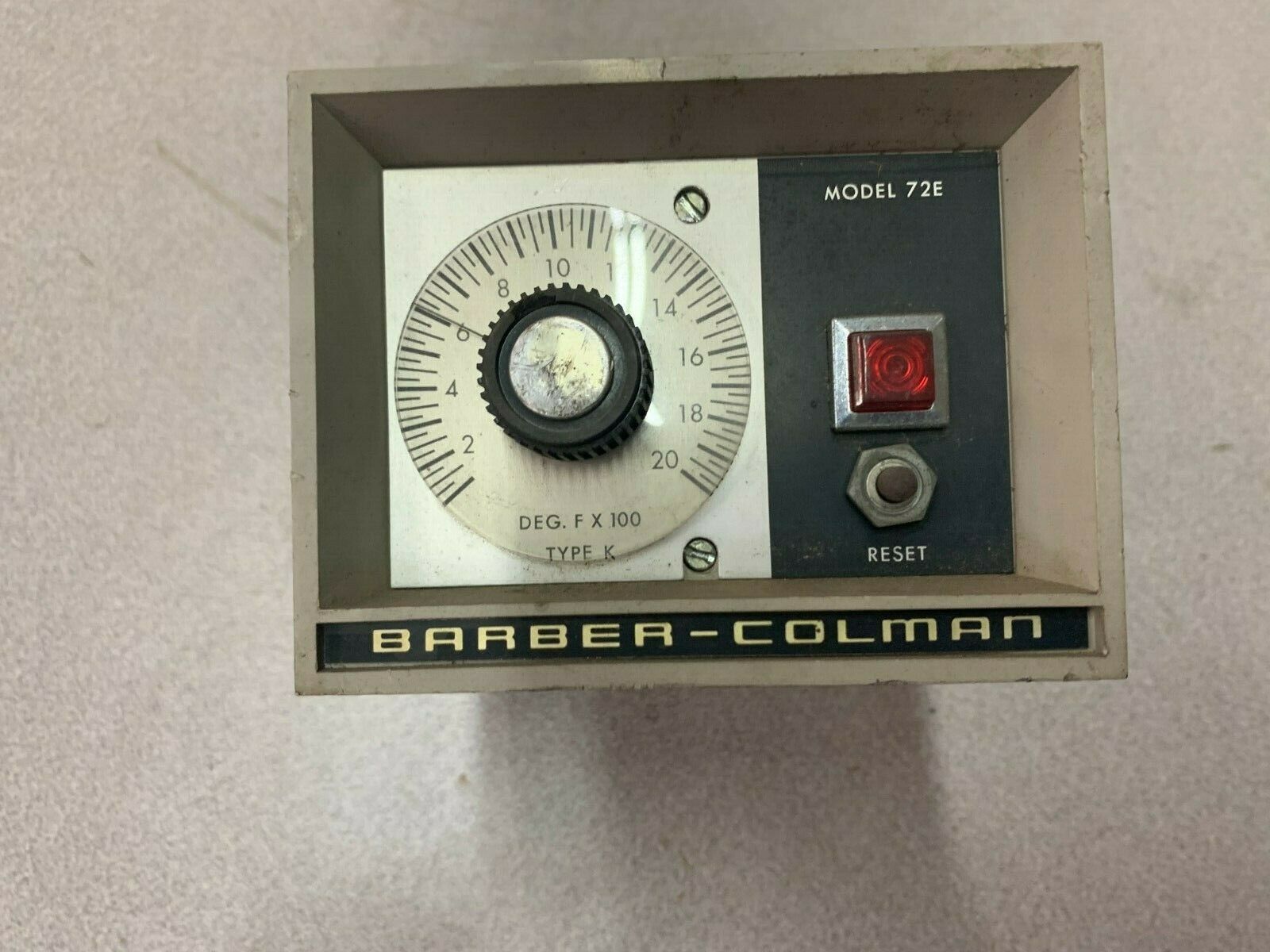 USED BARBER COLMAN TIMER 72E-2789-2-6