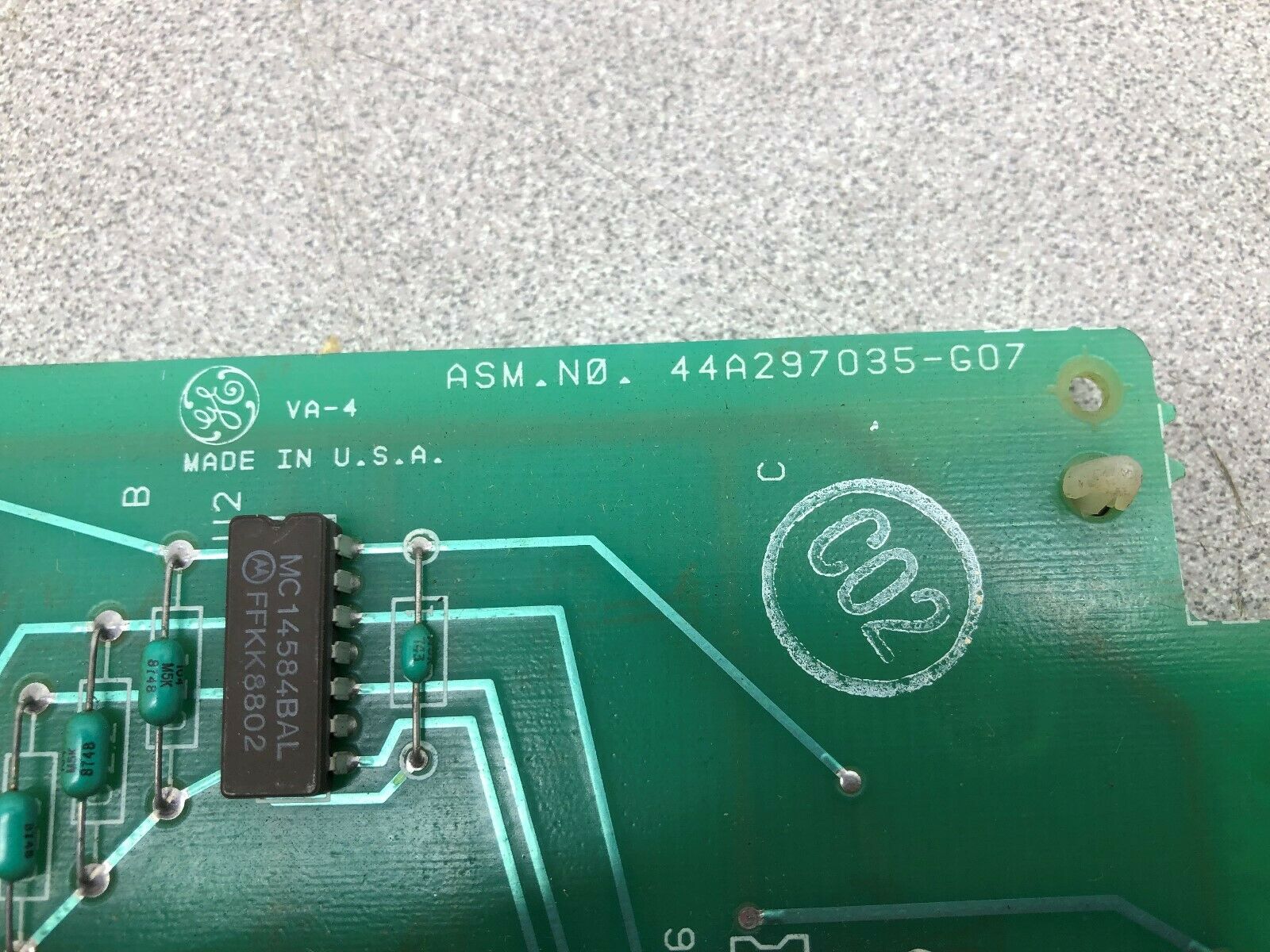 USED GE FANUC 24/48 V INPUT CARD IC600 BF802K