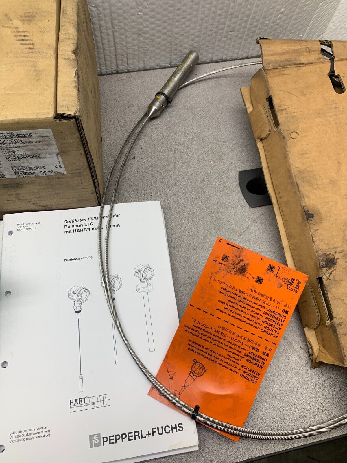 NEW IN BOX PEPPERL+FUCHS TRANSMITTER LTC1-N21C2-A2AHB1-NA