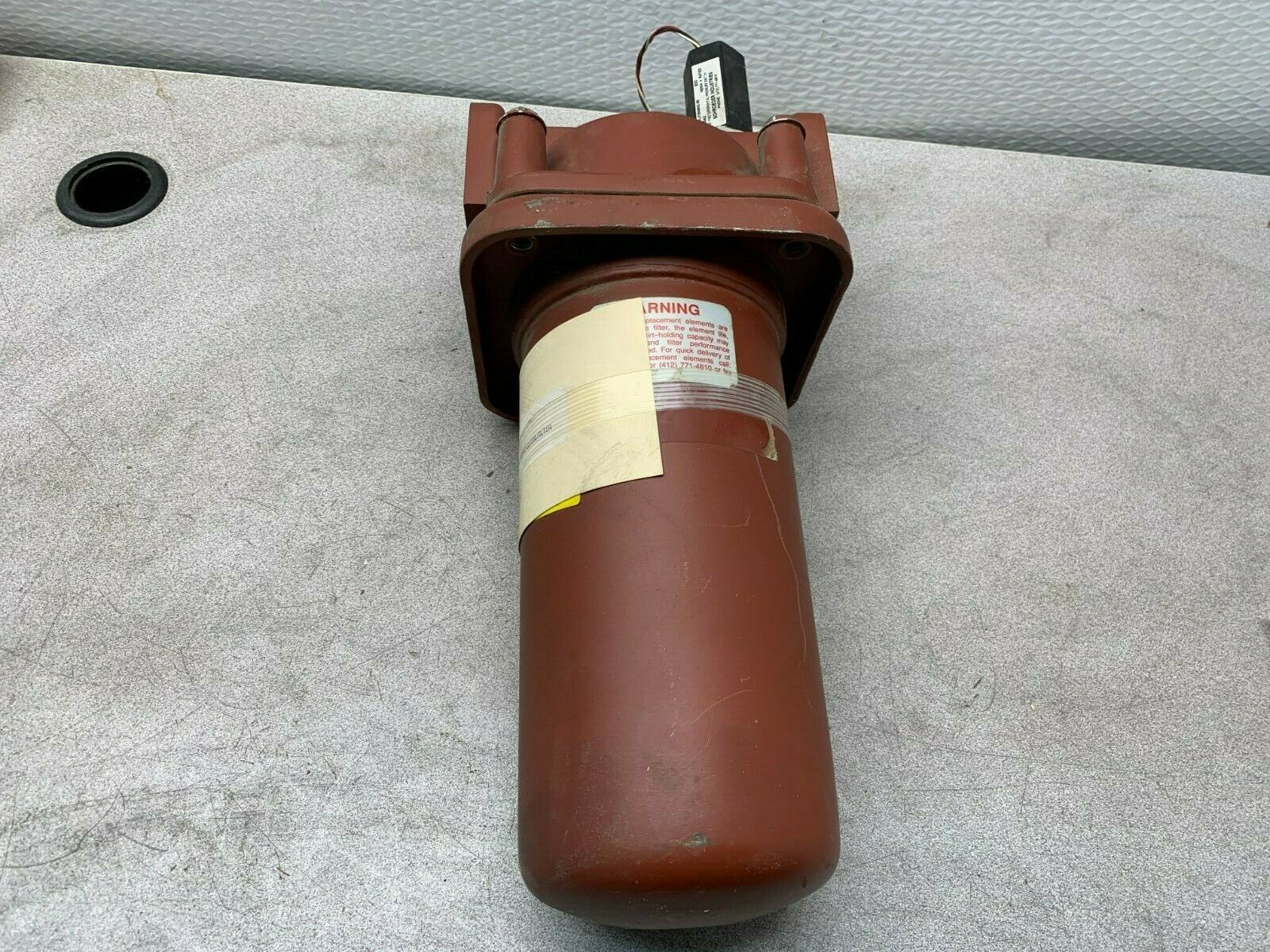 NEW NO BOX SCHROEDER INDUSTRIES FILTER ASSEMBLY KF31KZ10S50MS5AC